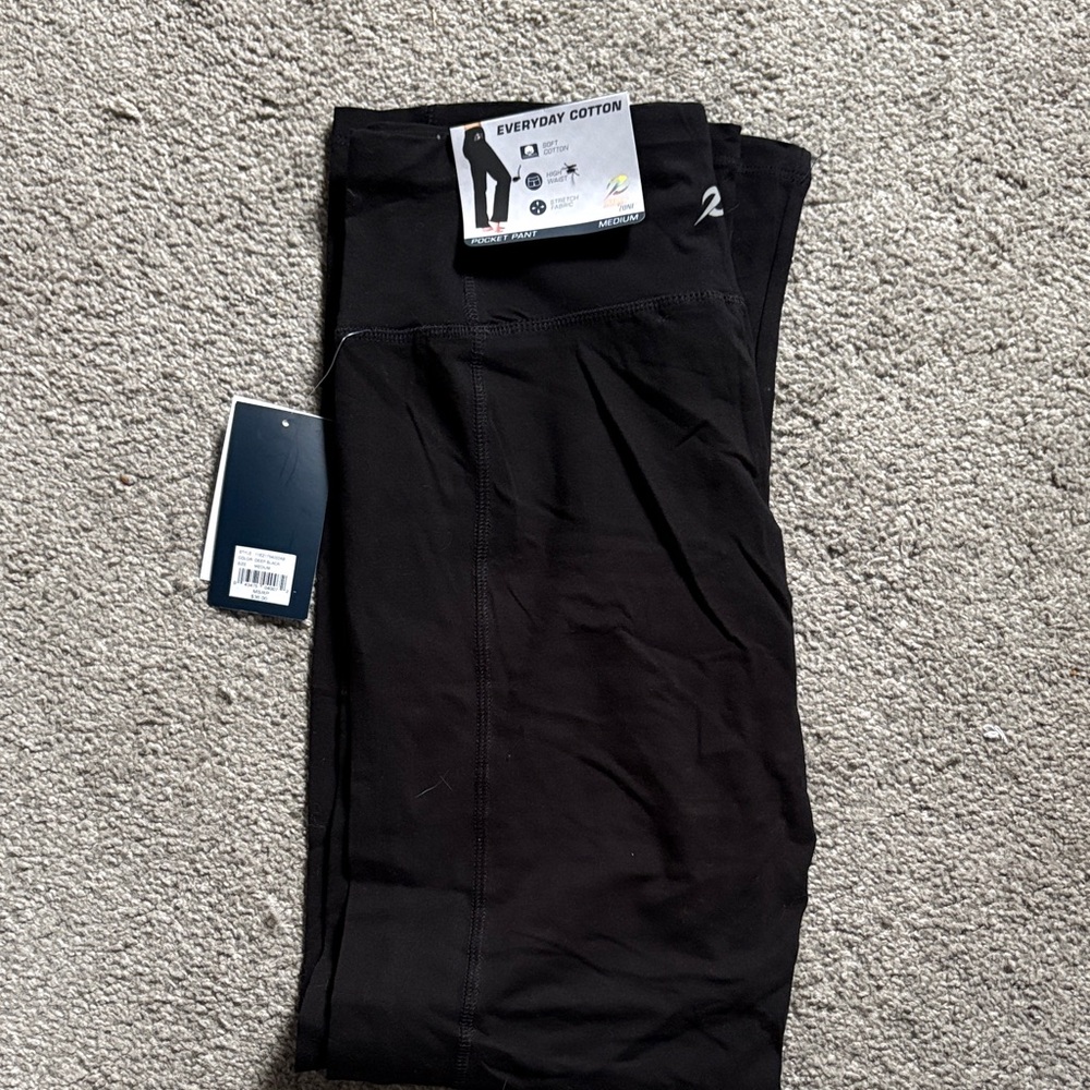 Everyday Cotton Black Leggings